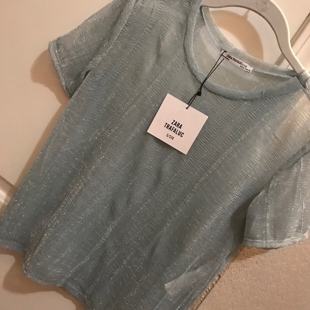 Zara Sheer Top